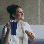 Load image into Gallery viewer, HASLE OUTFITTERS 30oz Tumbler Bulk with Handle, Insulated Travel Coffee Mug Set with Handle Leak-Proof Double Wall Stainless Steel Vacuum Tumblers Pack Metal Cup for Hot and Cold Drink