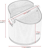 Load image into Gallery viewer, Espresso Knock Box, Stainless Steel Coffee Grounds Knock Box, With Removable Knock Bar and Non-Slip Rubber Base (Black)