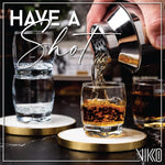 Load image into Gallery viewer, Vikko 2.75 Ounce Shot Glasses, Set of 6 Small Liquor and Spirit Glasses, Durable Tequila Bar Glasses For Alcohol and Espresso Shots, 6 Piece Shooter Glass Set