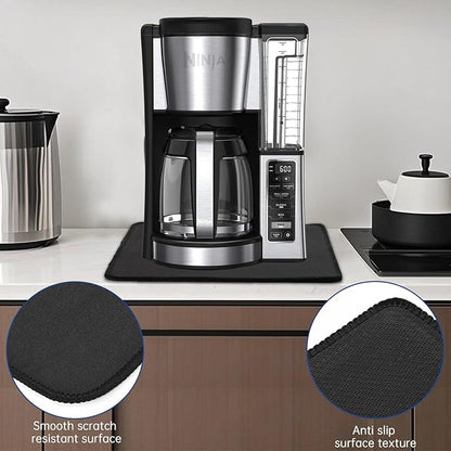 Sliding Pad for Ninja Drip Coffee Maker (13.77"×9.8")- Smooth Glide with Anti-Slip Base - Perfect Accessories Fit for Ninja 12 Cup Programmable Coffee Maker