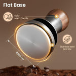 Load image into Gallery viewer, MHW-3BOMBER 58.5mm Espresso Tamper with Sound Feedback, Calibrated Coffee Tamper 30lbs, Tamper for E61 Espresso Machine, Flat Base T7067F-OS