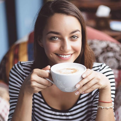 Java Factory Coffee Pods Vanilla Cream and Cinnamon Flavored Coffee for Keurig K Cup Brewers, Cappuccino, 80 Count