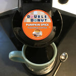Load image into Gallery viewer, Double Donut Coffee Pumpkin Spice Flavored Coffee Pods, Medium Roast Coffee, Compatible with Keurig K Cups Brewers, 20 Count