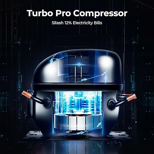 Countertop Ice Maker Machine, 8 Ice Cubes in 6 mins, 26lb/Day Ice with 2 Sizes- Portable Mini, Energy Saving & Basket/Scoop for Home/Party/Travel/Camping/Bar,Black