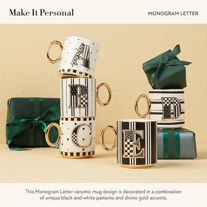 MACKENZIE-CHILDS My Mug, Decorative Ceramic Coffee Mug with Handle, H