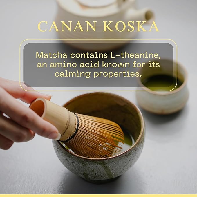 Canan Koska Ceremonial Grade Matcha Powder Series Eco Pack 1oz (30g) (1 Ounce (Pack Of 1))