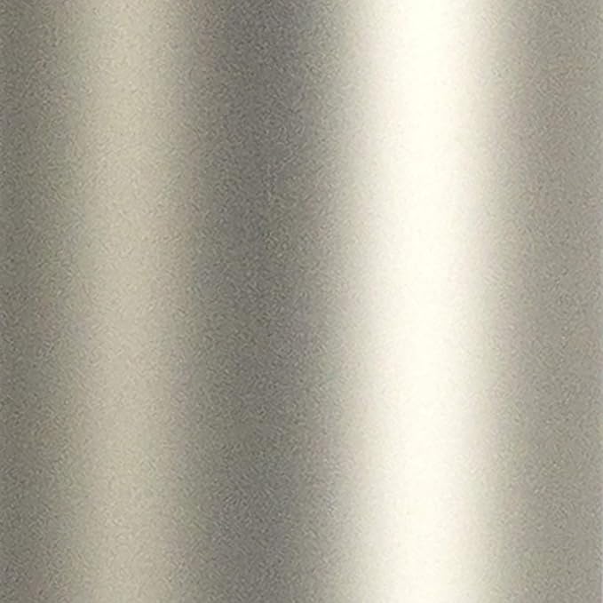 Henn&Hart Round Nested Coffee Table in Satin Nickel, Modern coffee tables for living room, studio apartment essentials, 36" Wide