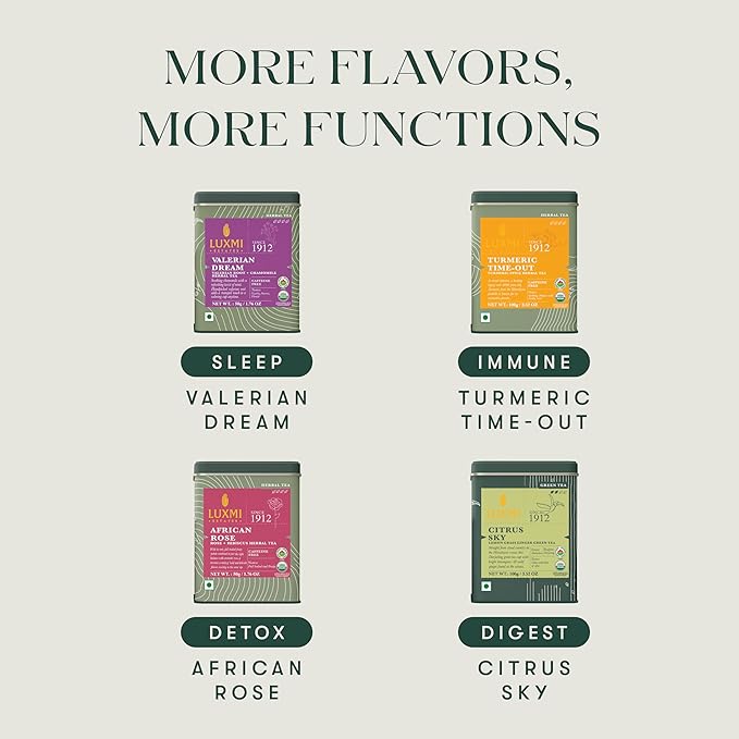 Luxmi Estates - Pure Dandelion Herbal - Organic Dandelion Tea - Loose Leaf - 100g (50 Cups) | With Pure Dandelion Root | Single Ingredient | Great for Detox