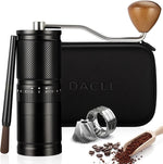 Load image into Gallery viewer, Manual Coffee Grinder with Numerical External Adjustable Setting, Capacity 30g with CNC Stainless Steel Conical Burr (black)