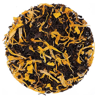 English Tea Store Chocolate Flavored Black Tea - 4oz | Loose Leaf Ceylon Tea with Natural Flavoring | Rich Dessert Tea for Milk & Sugar | Decadent Afternoon Blend | Serve Hot or Iced