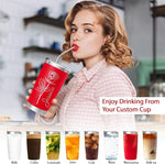 Load image into Gallery viewer, Made in USA - Personalized Tumbler with Engraved Name - Custom Coffee Mug Cup 20 Oz with Lid - Customized Employee Appreciation Gifts - Christmas Gifts for Men Women - Customized By Enterprise