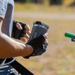 Load image into Gallery viewer, WACACO Octaroma Classico Vacuum Insulated Coffee Mug, Double-wall Stainless Steel Travel Tumbler With Drinking Lid, 6 fl oz (180ml), Dim Grey