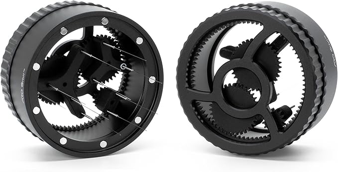 ARO Orbit PRO™ | Aluminum Spirographic WDT Tool | Mechanical Geared Spinning Distribution Tool for Home Baristas and Professional Cafés | Compatible with Breville 54mm Portafilters