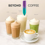 Load image into Gallery viewer, Zulay Kitchen Milk Frother Handheld with 2 Duracell AA Batteries – Electric Drink Mixer for Coffee, Lattes, Cappuccinos, Matcha &amp; Hot Chocolate – Portable Foam Maker &amp; Coffee Bar Accessory