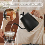 Load image into Gallery viewer, Water Kettle Electric,Gooseneck Electric Kettle with 50pcs Coffee Filter,±1℉ Temperature Control, Fast Heating, Stainless Steel Interior, Ideal for Precise Pour-Over Coffee and Tea