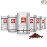 Load image into Gallery viewer, Illy Whole Bean Coffee, Intenso Bold Roast - Bold &amp; Flavorful - 100% Arabica - Whole Beans - Pressurized Packaging Sealed for Freshness - 8.8oz can (Pack of 6)
