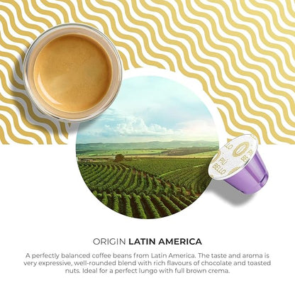 Piu Bello Espresso Coffee Pods for Nespresso Original Machines – Light Roast Variety Pack – 3 Flavors: Chocolate, Nuts, Sweet Caramel – Rich & Balanced Taste – Kosher Certified (3-Flavor Multipack, 120 Count)