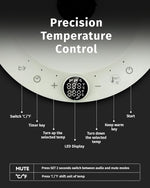 Load image into Gallery viewer, 0.8L Gooseneck Electric Kettle, Precise Temperature Control for Pour Over Coffee &amp; Tea, 1200W Fast Boiling Water, Auto Shut Off, Scheduling, Stainless Steel, Floral Painted Design