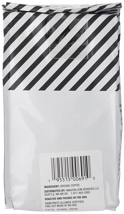 Amazon Fresh Colombia Ground Coffee, Medium Roast, 12 Ounce