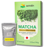 Load image into Gallery viewer, Satoen Authentic Japanese Ceremonial Grade Matcha Powder - Ceremonial Matcha Green Tea Powder from 100% Spring Premium First Harvest - Crafted for Matcha Straight Tea (100g)