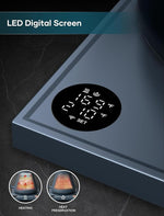 Load image into Gallery viewer, Electric Kettles, Gooseneck Electric Kettle, ±1℉ Temperature Control, Stainless Steel Inner, Quick Heating, for Pour Over Coffee, Brew Tea, Boil Hot Water, 0.9L Navy Blue