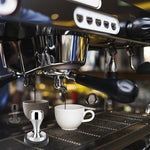 Load image into Gallery viewer, Coffee Tamper 49mm - Espresso Coffee Press with Silicone Tamper Mat for Home &amp; Café