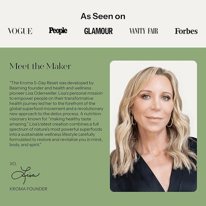 Kroma’s Beauty Matcha Latte Powder 0.60 Oz, 17g, 7 Servings – Collagen Ceremonial Grade Matcha Green Tea with Protein for Glowing Skin & Hair Support w/ Bovine Collagen, Ginger & Turmeric - Premium Matcha Powder w/ Adaptogenic Mushrooms