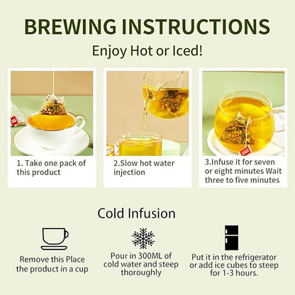 ZenVitality Oil Cleansing Tea Supports Fat Metabolism|Cholesterol Health|Digestive Health Winter Melon Lotus Leaf Tea with Chrysanthemum|Rose|Lemon|Cassia Seed|Hawthorn|Orange Peel|Buckwheat 10g*25Bag