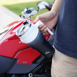 Load image into Gallery viewer, 30 oz Tumbler with Handle and 2 Straw 2 Lid, Insulated Water Bottle Stainless Steel Vacuum Cup Reusable Travel Mug,Black