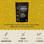 Load image into Gallery viewer, Colombian Dark Roast, Single Origin, Gourmet Organic Cold Brew Coffee Beans, Smooth Taste of Cocoa with Light Fruited Flavors, Cold Brew Coffee Grounds, 1 lb Coffee Bag