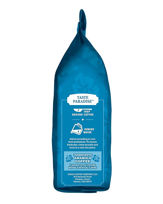 Kauai Coffee Koloa Estate Medium Roast - Whole Bean Coffee, 24 oz. Package