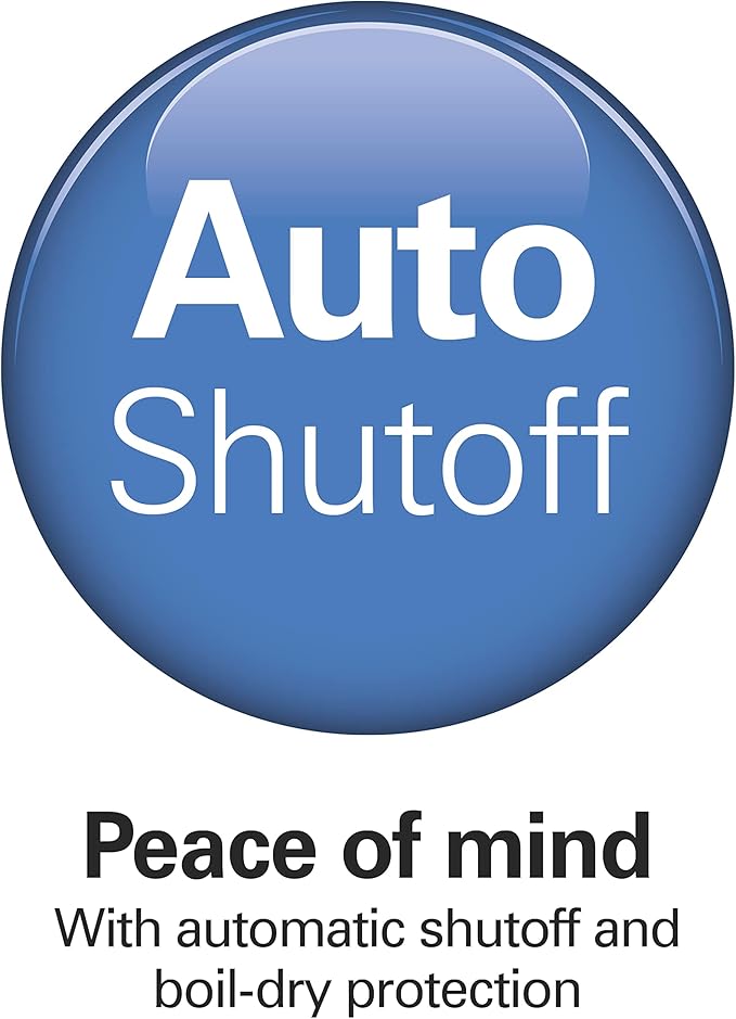 Hamilton Beach 1.7 Liter Temperature Control Electric Kettle, Water Boiler & Heater, Fast Boiling 1500 Watts, BPA Free, Cordless, Auto-Shutoff and Boil-Dry Protection, Stainless Steel (41020R)