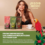 Load image into Gallery viewer, Dios Mio Coffee by Sofia Vergara, Medium Roast, Whole Bean Premium Colombian Coffee, 12 Ounce Bag (Pack of 2)