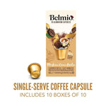 Load image into Gallery viewer, Belmio Madame Crème Brûlée Espresso Coffee Pods – Medium Roast – Creamy &amp; Sweet - Nespresso Original Line Compatible – 10 Count (Pack of 10)