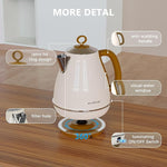 Load image into Gallery viewer, 1.7L Electric Kettles, BPA Free Tea Kettle, Hot Water Boiler Heater, Stainless Steel Teapot, Auto Shut-Off &amp; Boil-Dry Protection, 120V/1500W