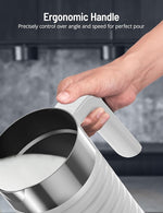 Load image into Gallery viewer, Milk Frother and Steamer, Airyoyo 4-in-1 Milk Frother,Electric Milk Frother Hot&amp; Cold Foam Temperature Control, Auto Shut-Off Frother for Coffee Latte