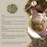 Load image into Gallery viewer, Raspberry Leaf Tea, Loose Leaf Herbal Tea – Supports Pregnancy &amp; Labor Prep, Natural Menstrual Pain Relief – Women's Health – 4.4 oz Resealable Bag (Makes 50 Cups) – The Elegant Elephant