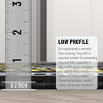 Load image into Gallery viewer, Ottomanson 22" x 53" $100 Bill Money Rug - Durable &amp; Non-Slip Area Rug - Fun &amp; Eye-Catching Decor for Bedroom, Office, Game Room &amp; Man Cave - Unique Gift for &amp; Trendy Home Decor, Black/Gold