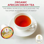 Load image into Gallery viewer, Organic Rooibos Tea Pods with Vanilla &amp; Orange - Naturally Decaf Tea - African Dream by Teavity (24 Tea Pods)