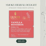 Load image into Gallery viewer, Luxmi Estates - Rooibos Vanilla - Organic Rooibos Tea with Natural Vanilla Extract - Loose Leaf - 100g (50 Cups)| Limited Fall Tea, Calming and Relaxing