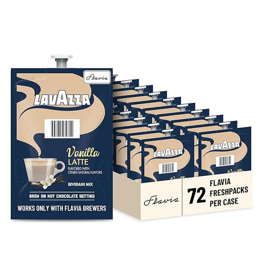 Lavazza Vanilla Latte Flavia Freshpacks, Case of 72