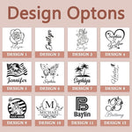 Load image into Gallery viewer, Personalized Tumbler Custom Coffee Tumbler Laser Engrave with Name 20 Oz Stainless Steel Travel Tumbler Cup Mug Personalized Gifts for Birthday Christmas Anniversary for Men Women Kids