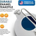 Load image into Gallery viewer, Chantal Classic Teakettle, 1.8 QT, Enamel On Steel, 2-Tone Harmonica Whistle, Rapid Boil and Even Heating (Onyx)