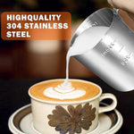 Load image into Gallery viewer, 22 PCS Espresso Accessories Kit, 51mm Spring Loaded Calibrated Espresso Coffee Tamper Set with Tamper Mat, WDT Tool, Latte Art Kit, Frothing Pitcher and Towel for Coffee Making (51mm)