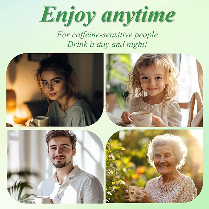 WT WEETEE Decaf Passionfruit Raspberry Green Tea, 100 Count Passion Fruit Raspberry Flavored Decaffeinated Green Tea Bags, CO2 Decaffeination