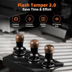 Load image into Gallery viewer, MHW-3BOMBER 49.7mm Espresso Tamper - 3 Spring Loaded Coffee Tamper with Sound Feedback - Barista Calibrated Tamper with 15lb / 30lbs Replacement Springs - Compatible for ROK Espresso Maker T7069F-OS