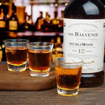 Load image into Gallery viewer, BCnmviku 1.5 oz Shot Glasses Sets with Heavy Base, Clear Shot Glass (4 Pack)