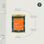 Load image into Gallery viewer, Luxmi Estates - Orange Spice - Organic Black Darjeeling Tea - Loose Leaf - 100g (50 cups) | Limited Fall Tea | Special Edition Autumn Tea | Smooth, Flavorful, Robust and Caffeinated