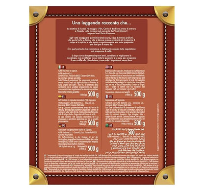 Caffè Borbone Coffee Capsules, Blue Blend, Medium Roast, 50 Count, Compatible with Nespresso, Made in Italy