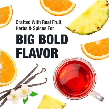 Tiesta Tea - Orange Dream Float Tea, Loose Leaf, Orange Cream Herbal Tea, Premium Caffeine-Free Tea Blend, Make Hot or Iced & Up to 25 Cups, 2.5 oz Resealable Pouch